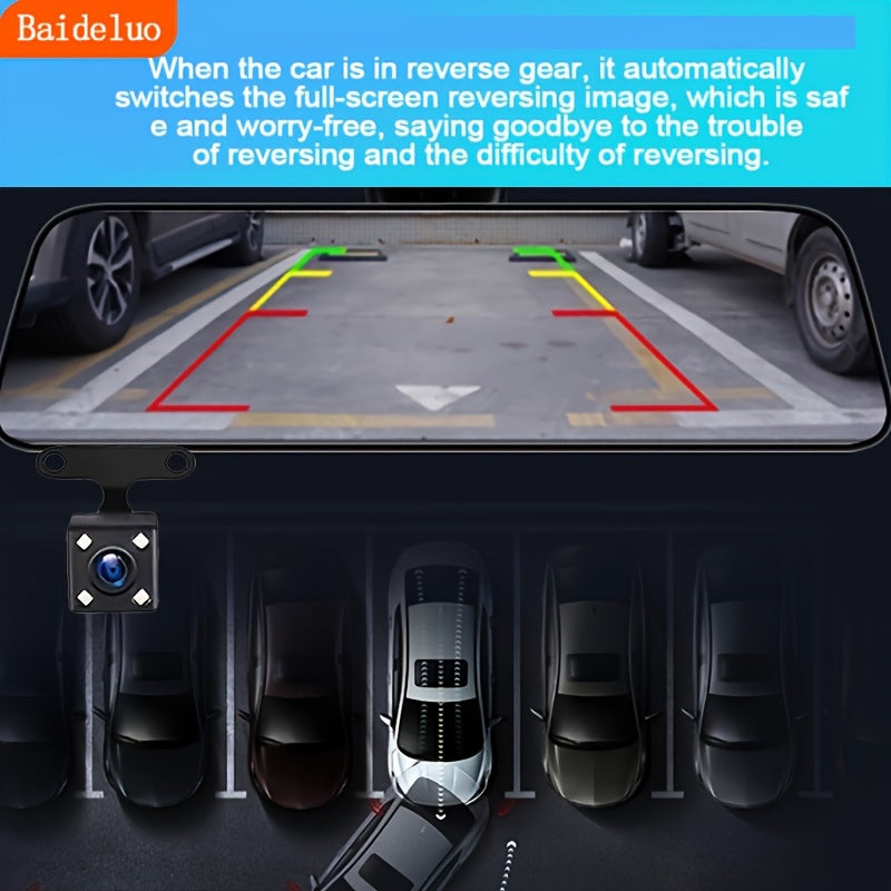 Car Reversing Camera HD Night Vision LED Rearview Backup Lens for Cars