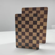 Kitchen Wooden Cutting Board Set with Large and Small Double-Sided Boards for Deli Meat Vegetables