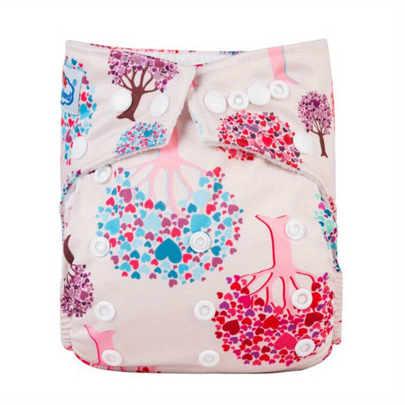 Adjustable Reusable Waterproof Cloth Diapers for Baby Girls and Boys