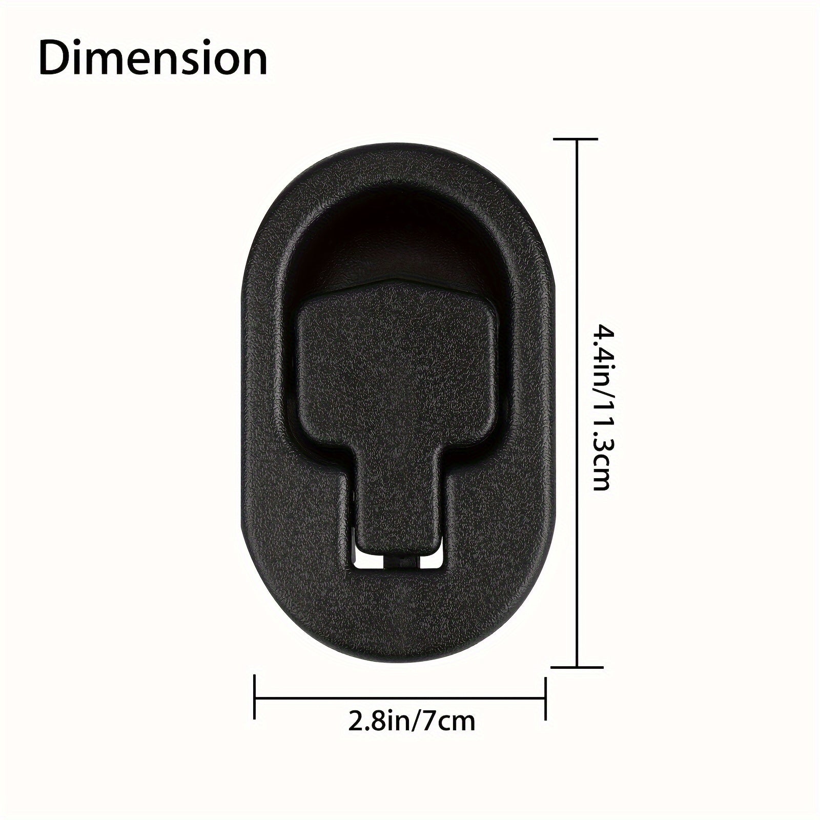 Black Universal Recliner Replacement Pull Handle for Chair Sofa Couch