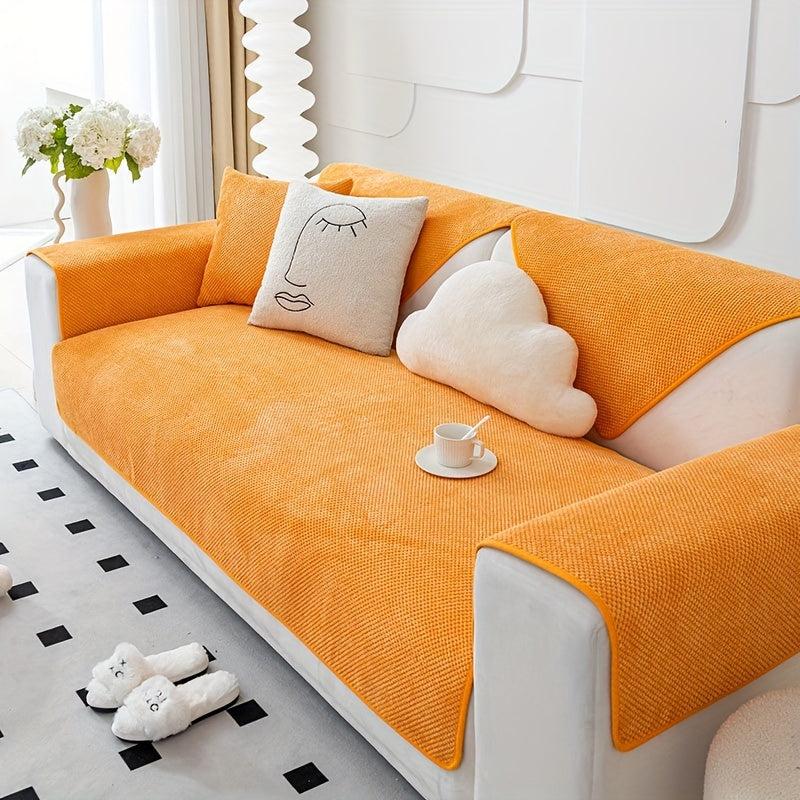 1 шт. Непромокаемый чехол для дивана Защита мебели, для спальни, офиса, гостиной, домашнего декора. Чехол для подлокотника и спинки подушки продаются отдельно.