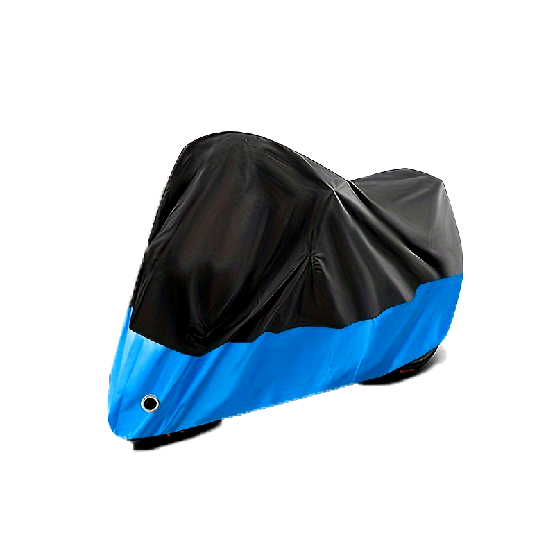 Motorcycle Cover Thick 190T Polyester Waterproof Weatherproof Safety Keyhole