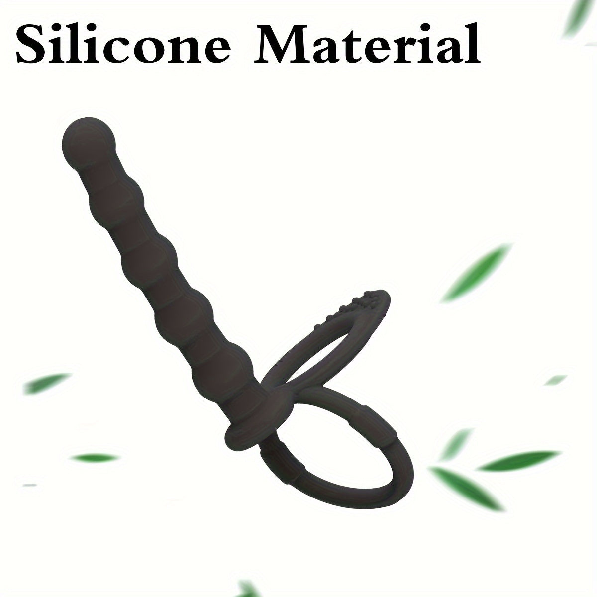 Anillos de pene de silicona para hombres, bolas anales, anillo para el pene, doble consolador, juguete sexual