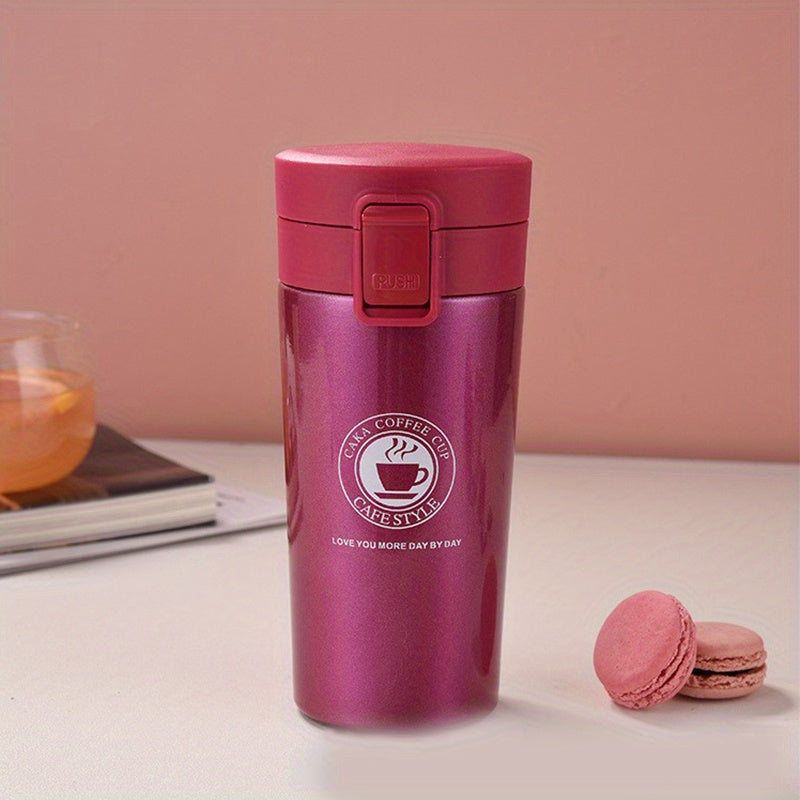 Insulated Travel Mug Stainless Steel Vacuum Cup for Hot and Cold Drinks