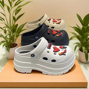 Women's Platform Sandals Cushioned EVA Soles Open-Toe Summer Shoes