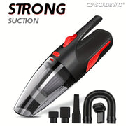 7-Piece Cordless Handheld Vacuum Cleaner Set for Home and Car Cleaning with Strong Suction