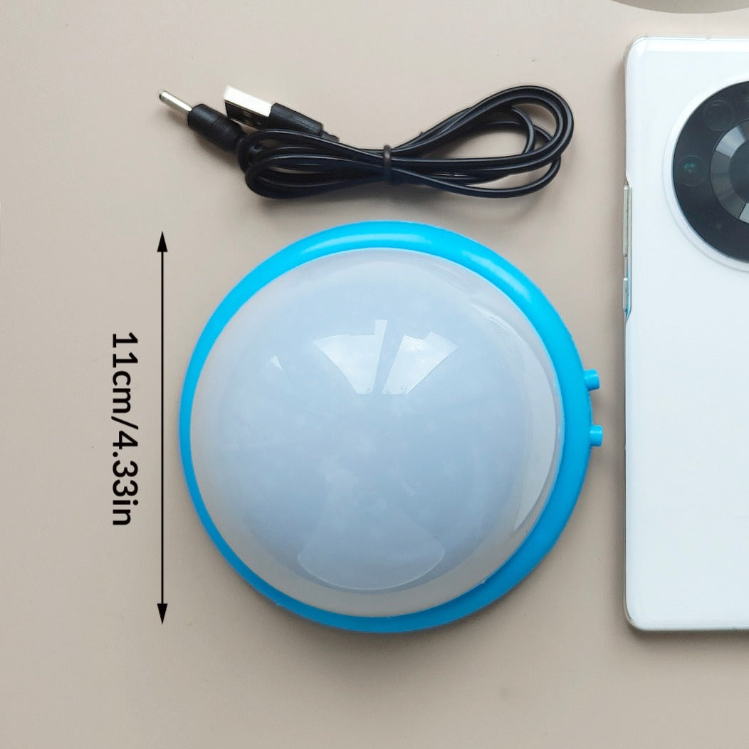 Starry Sky Projector Lamp with 8 Color Modes USB Battery Powered Modern Space Desk Light