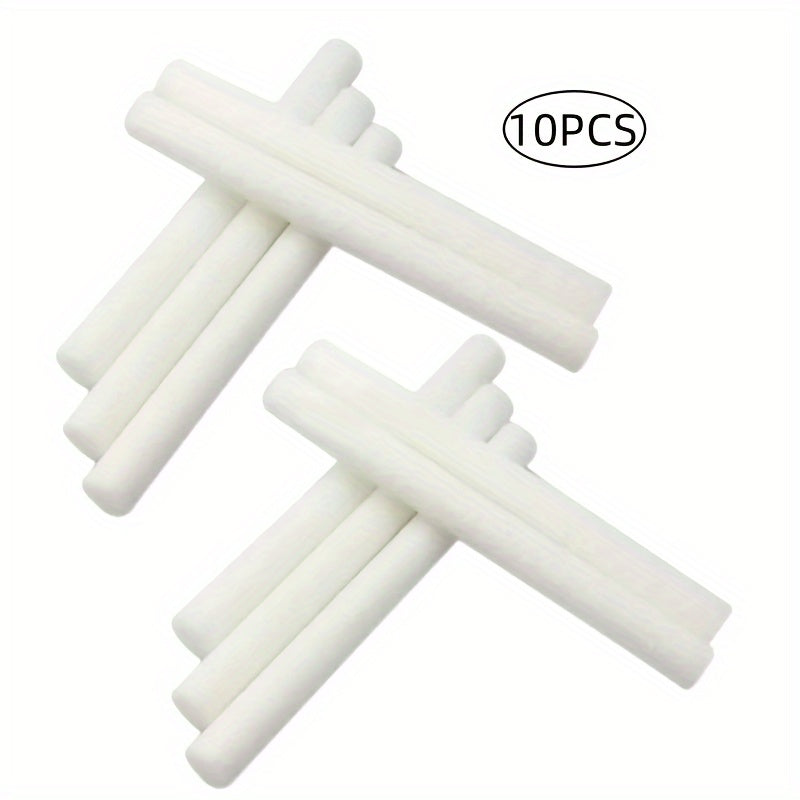 Set of 10 White Foam Sofa Gap Fillers 27cm Non-Slip Tuck Grips