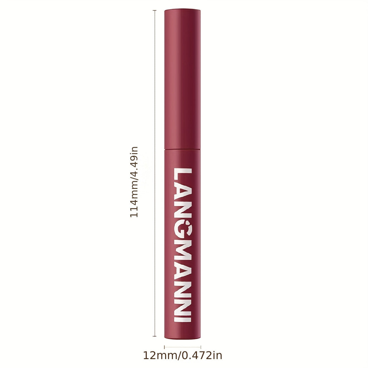 Унисекс вращающийся матовый красный помада для долговременного макияжа