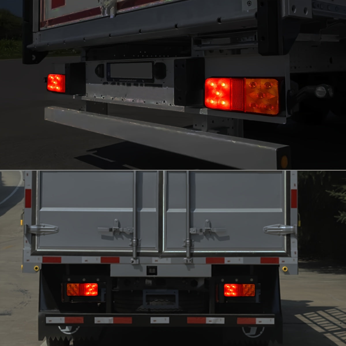 Kit de 2 bombillas LED para coche, alta luminosidad, luz trasera de freno, marcha atrás y remolque