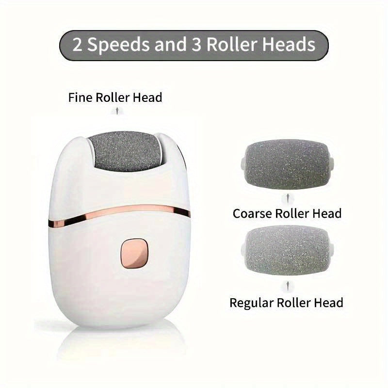 Rechargeable Electric Foot Grinder with USB Charging and 400mAh Battery