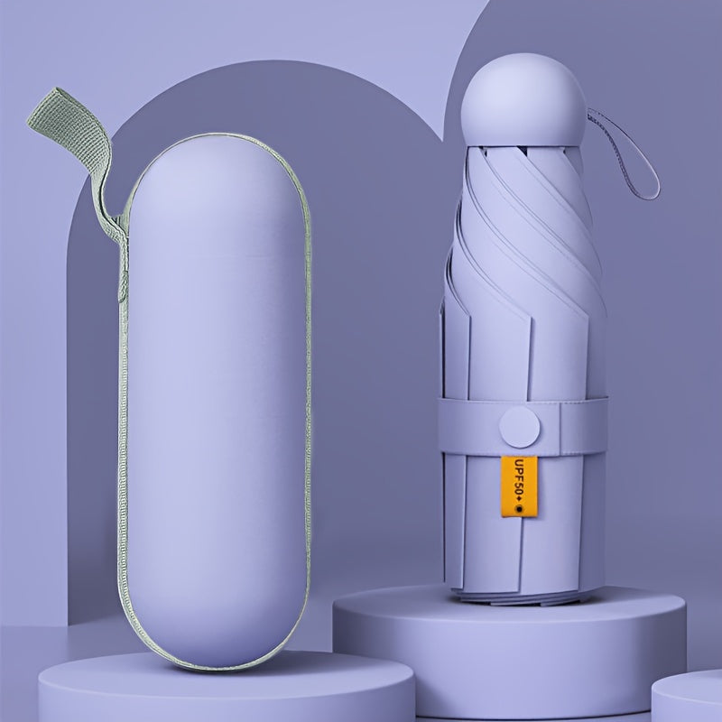 Mini UV Protection Compact Foldable Mini Umbrella for All Weather