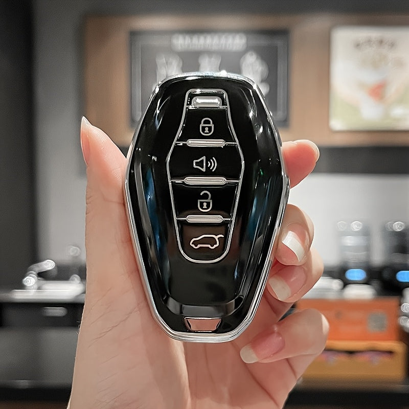 Premium TPU Key Fob Cover for Car Remote Protects Scratch-Resistant Durable Shell