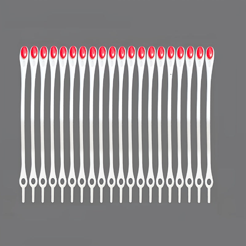 20 Pcs No-Tie Silicone Elastic Shoelaces for Sports Shoes Colorful