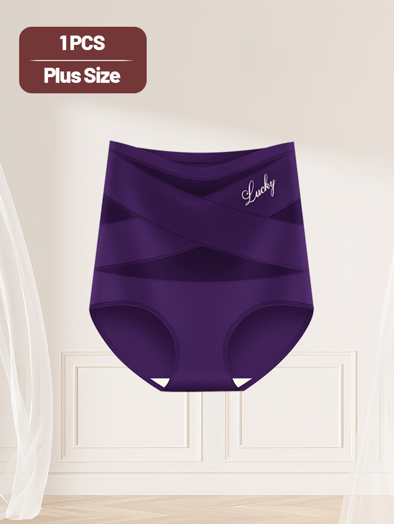 Plus Size Breathable Mesh High Waist Seamless Shaping Underwear for Body Sculpting