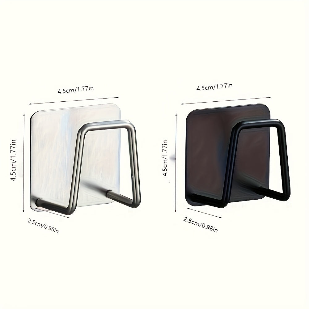 Stainless Steel oshxona sinki uchun tashkilotchi, gubka tutgichli, suv chiqarish rack va devor uchun qulf