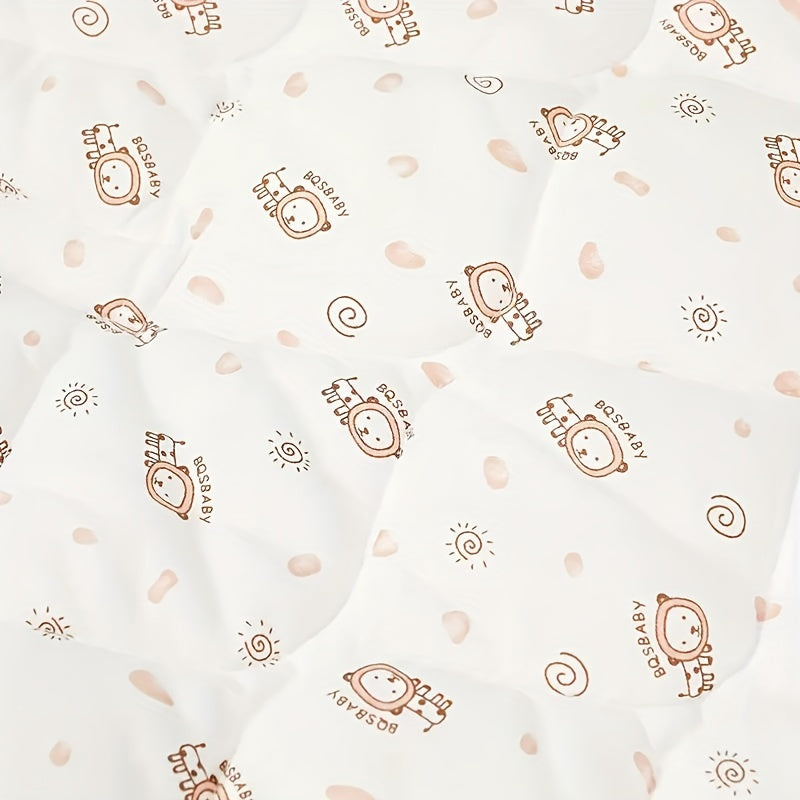 Baby Swaddling Blanket Cotton Soft Bear Style for Newborns Keeps Them Warm