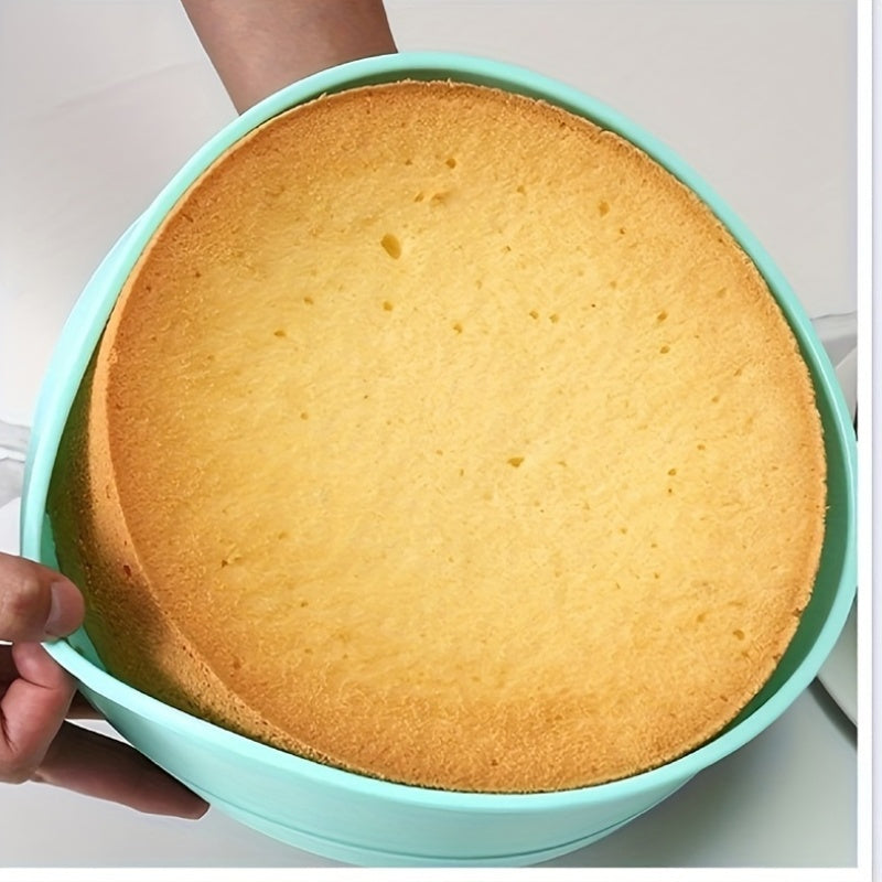 Round Food-Grade Silicone Cake Molds Set 4 6 8 10 Inch Baking Tools