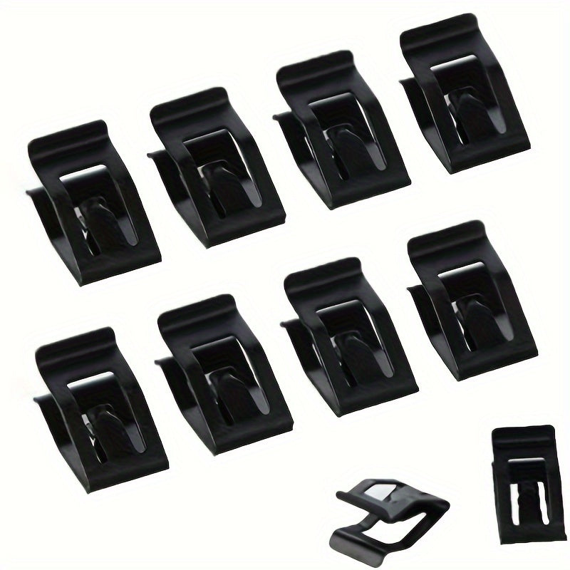 20pcs Universal Black Instrument Panel Clips for Car Dashboard Dash Trim
