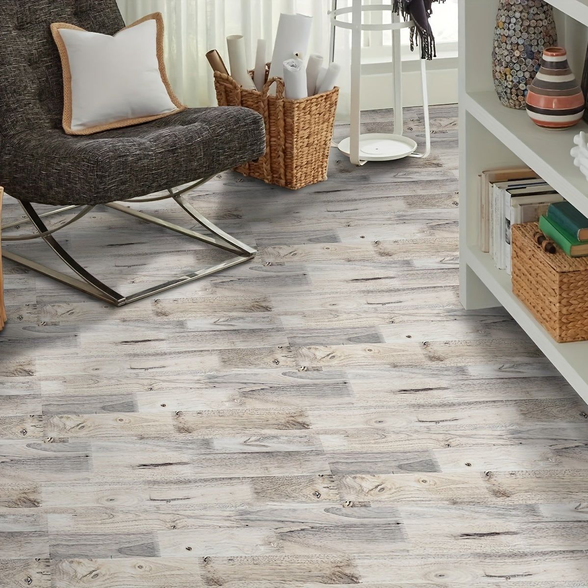 Geometric Minimalist Stair Decals Self-Adhesive PVC Home Decor