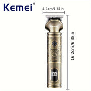 Электрический набор для стрижки волос 18-в-1 с USB-зарядкой, ЖК-дисплей для ухода за телом, носом, ушами и бородой