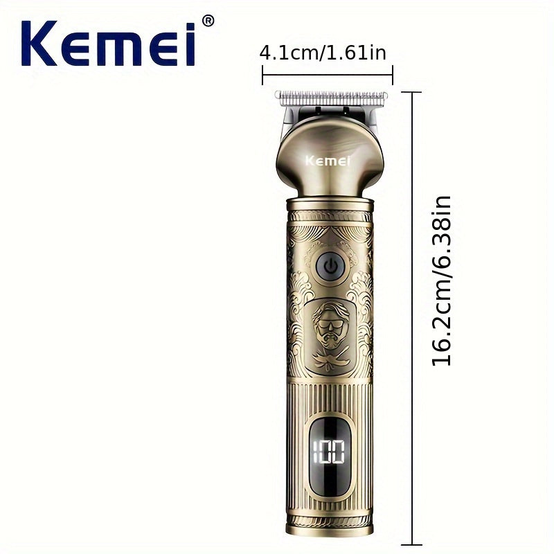 Электрический набор для стрижки волос 18-в-1 с USB-зарядкой, ЖК-дисплей для ухода за телом, носом, ушами и бородой