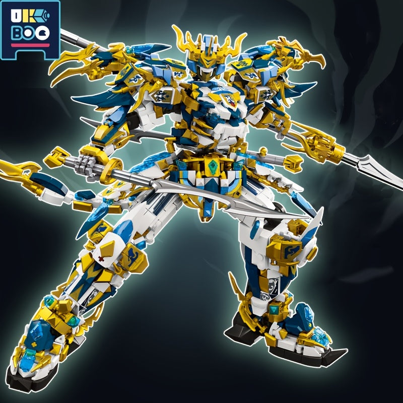 2186PCS Mech Series Armor Robot Building Kit ABS Construction Set Movie-Themed Collectible