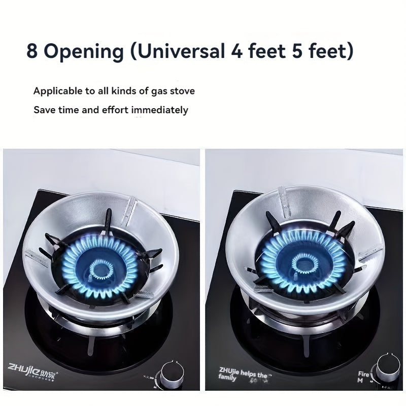 Durable Windproof Fireproof Cover for Gas Stove Heat Insulation Universal