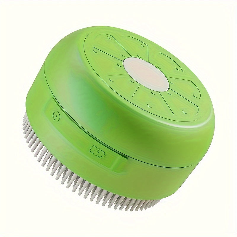 Self-Cleaning Cat and Dog Steam Grooming Brush Silicone Pet Hair Remover Massager