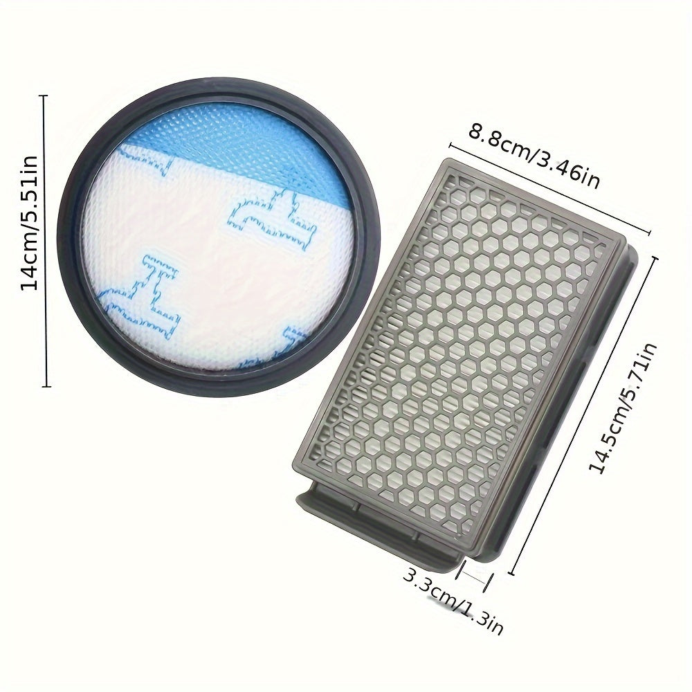 HEPA Vacuum Cleaner Filter Set for Cyclonic Models RO3731EA RO3724EA RO3753EA RO3786EA RO3798EA RO3718EA RP3721EA
