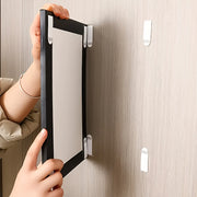 12/24pcs Double-Sided Waterproof Picture Hanging Strips No Drilling