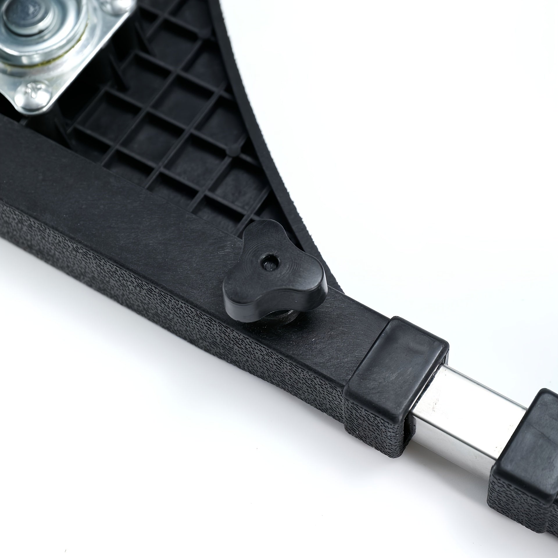 Регулируемая пластиковая подставка для бытовых приборов с блокирующимися колесами для холодильника, стиральной машины, сушилки