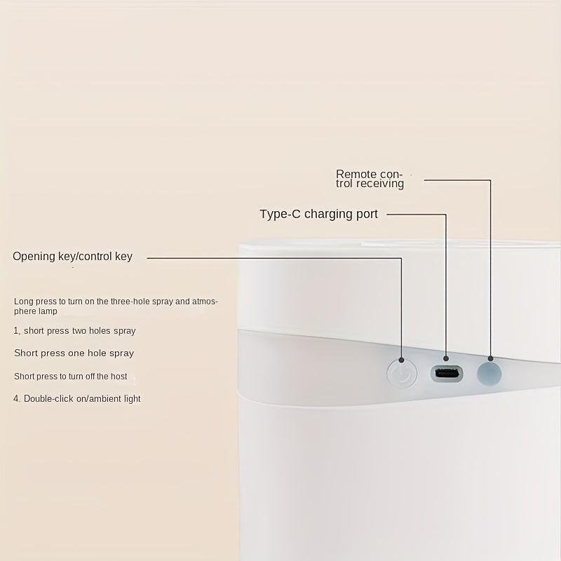 Настольный увлажнитель воздуха 4L Cool Mist с регулируемой туманностью для дома, офиса, спальни