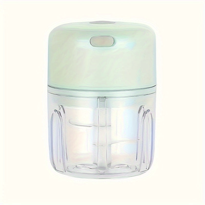 Electric Mini Food Chopper Rechargeable Small Food Processor 250ml Garlic Onion Ginger