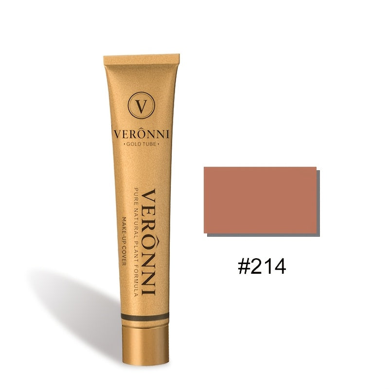 Uzun muddatli suyuq yashiruvchi krema, to'liq qamrov, akne va jarohatlarni yashirish uchun