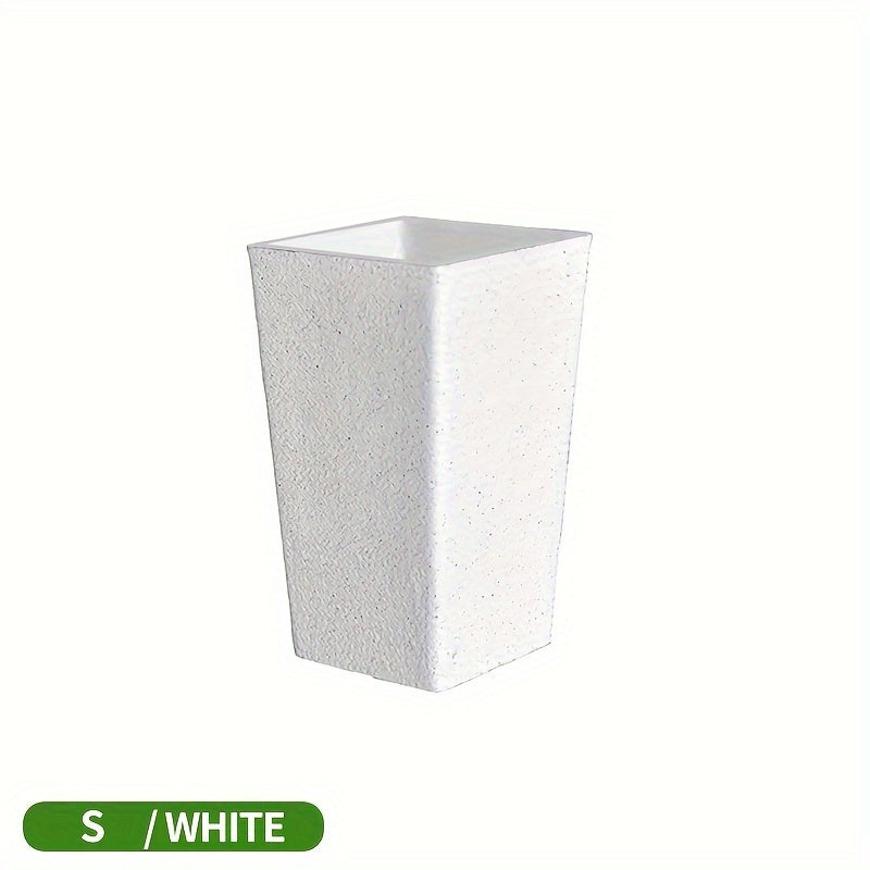 Large Tall Plastic Planter for Outdoor Indoor Garden Patio Flower Pot