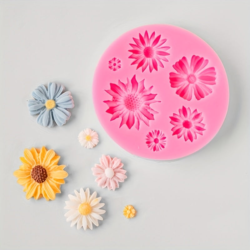 Silicone Flower Mold for Baking and Cake Decorating 3D Fondant and Dessert Supplies
