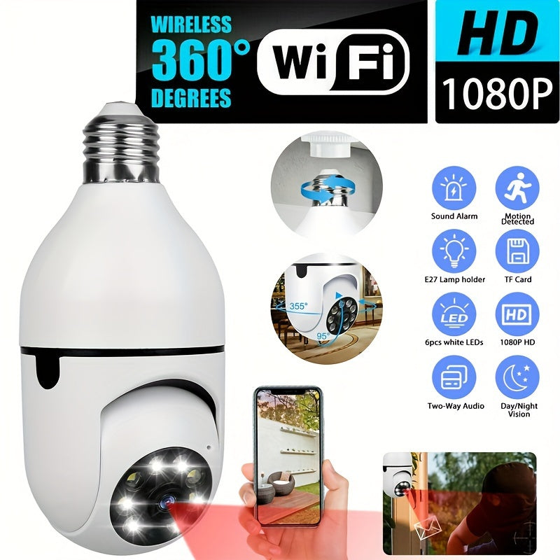 Home Security Camera 1080p WiFi Night Vision Indoor Outdoor Surveillance