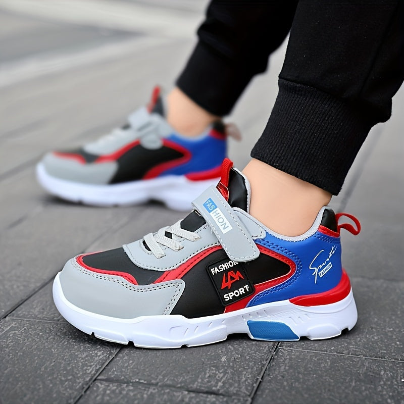 Unisex Low-Top Casual Running Shoes Breathable PU Upper EVA Sole Lightweight Non-Slip