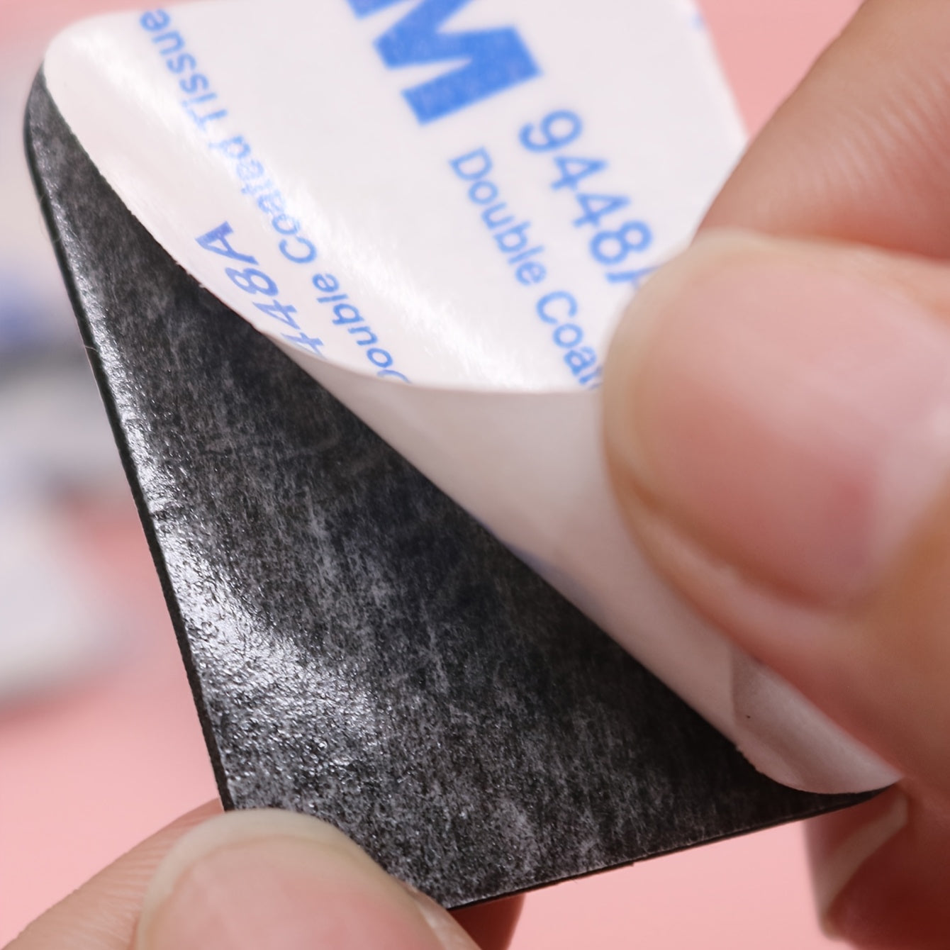 Juego de 10/20/60 tiras de cinta adhesiva de doble cara de uso pesado negro EVA espuma para paredes, suelos, puertas y cristales