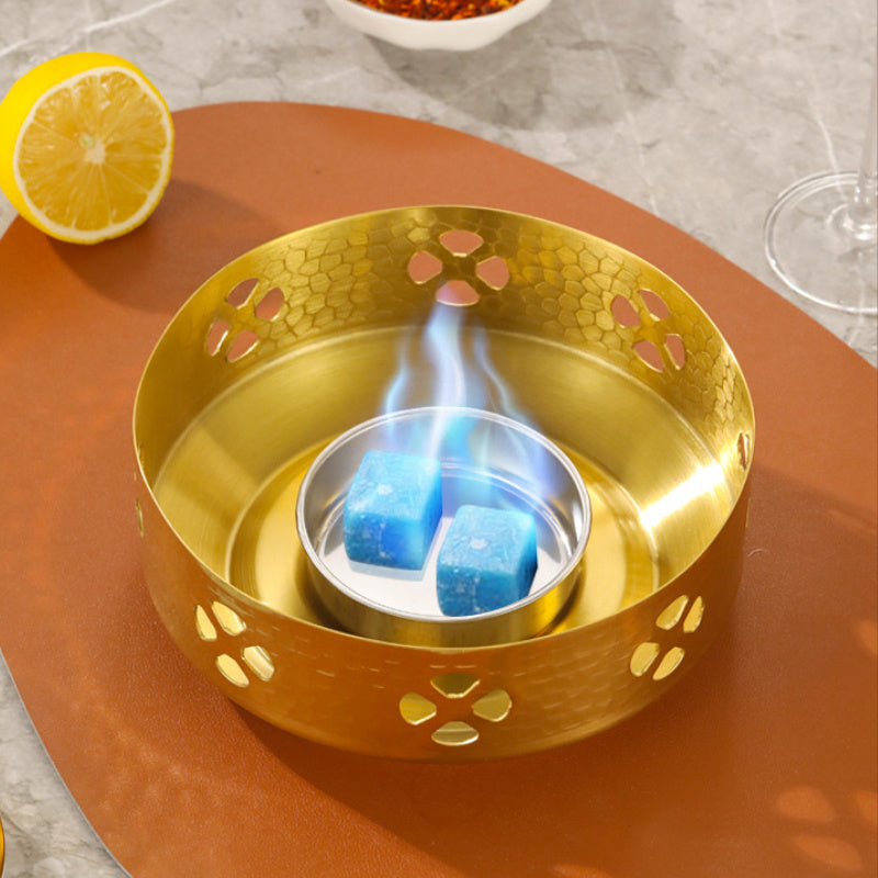 Portativ Nikel qotishmasidan yasalgan Wok to'plami - Uyda va ochiq havoda pishirish uchun ideal, katta sig'im, tez issiqlik taqsimoti va oson tozalanadi.