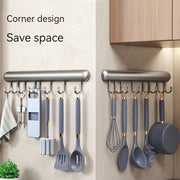 Kitchen Wall Hook Space Aluminum for Spatulas Keys Spoons 1 Piece