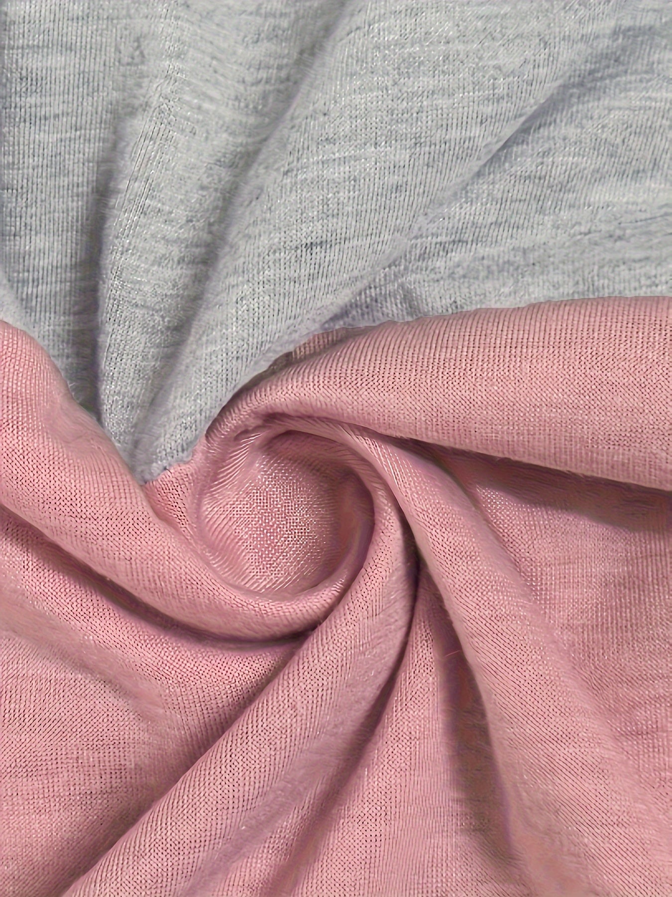 Women's Short Sleeve T-Shirt Two-Tone Color Block Breathable Cotton Everyday Comfort