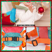 Kids' Safety Backpack for Crawling and Walking Polyester with Adjustable Straps and Head Mat