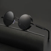 Uniseks Retro Steampunk Rangi Blokli Quyoshdan Himoyalovchi Ko‘zoynaklar Haydash va Moda uchun