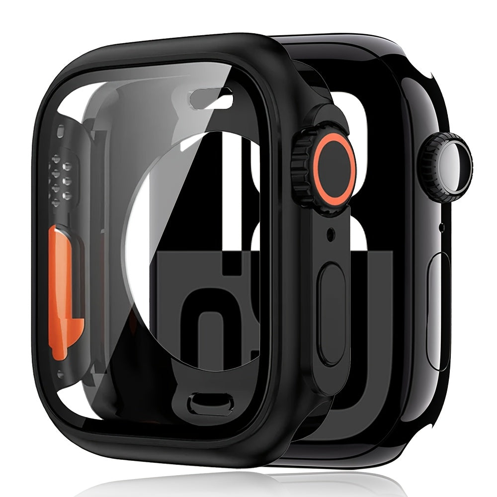 Titanium Protective Case for Apple Watch Series 10 46mm 42mm with Screen Protector