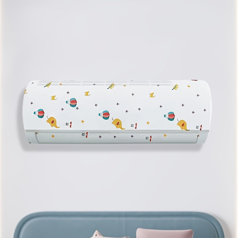 Funda de polvo para aire acondicionado de interior colgante, protector decorativo de TPU para uso doméstico