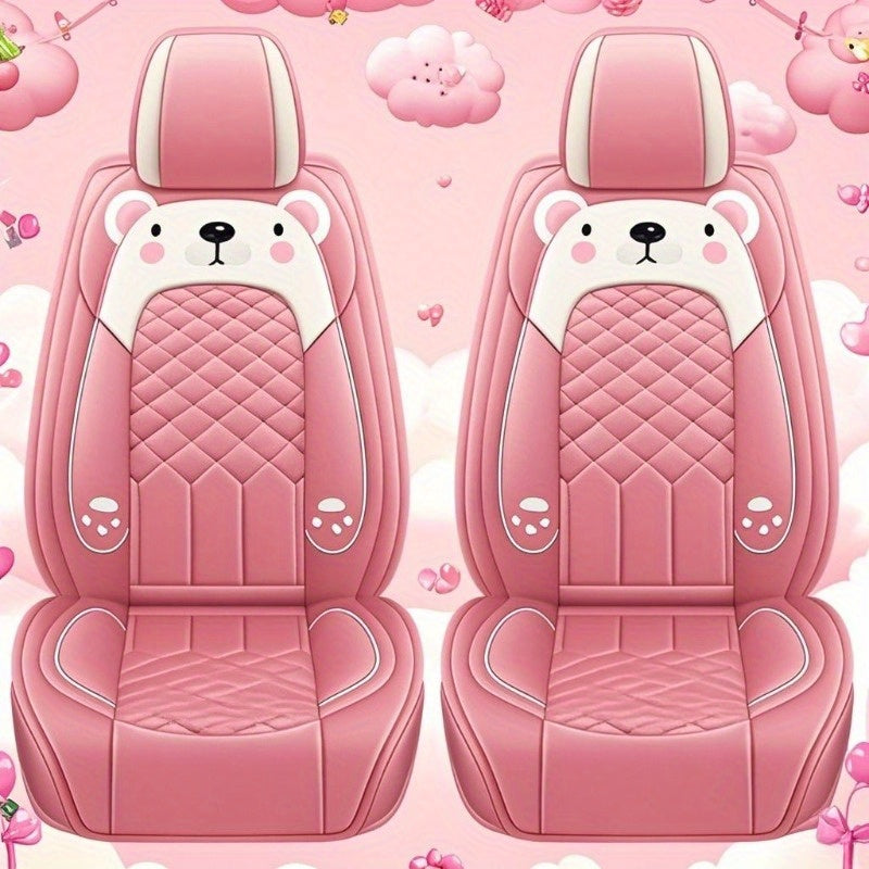 Five-Seat Car Seat Covers Breathable Lightweight Easy Install Multi-Color