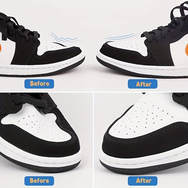 Unisex plastik poyafzal burmalari himoyachilari sneakers va kundalik poyafzallar uchun