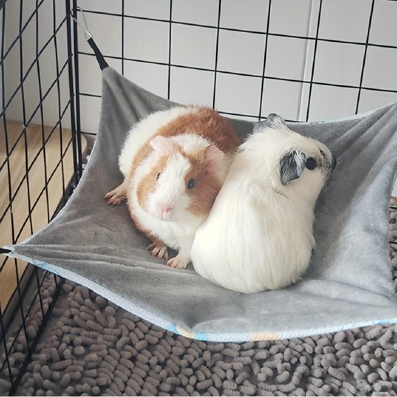 Breathable Small Animal Hammock for Guinea Pigs Rats Hamsters Ferrets Polyester Bed